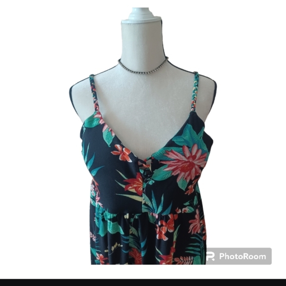 Dress long tropical (maternity) - Picture 4 of 4